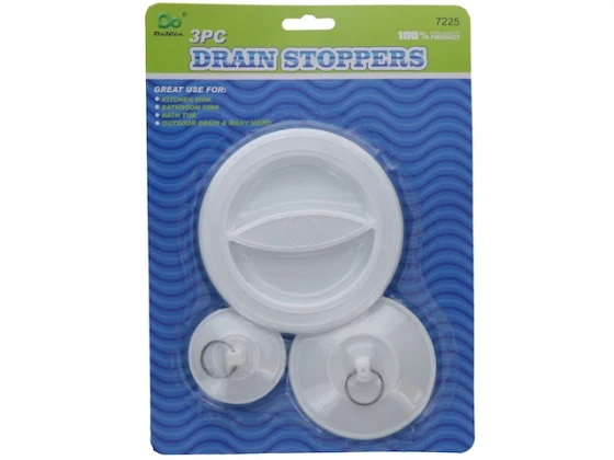 DRAIN STOPPERS 3PC