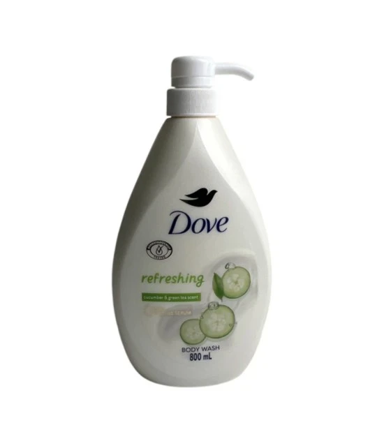DOVE REFRESHING CUCUMBER AND GREEN TEA SCENT BODY WASH 800 ML