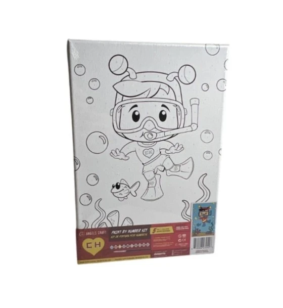 PAINT BY NUMBER KIT CANVAS