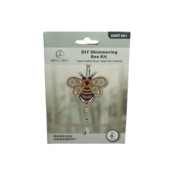DIY SHIMMERING BEE KIT HANGING ORNAMENT