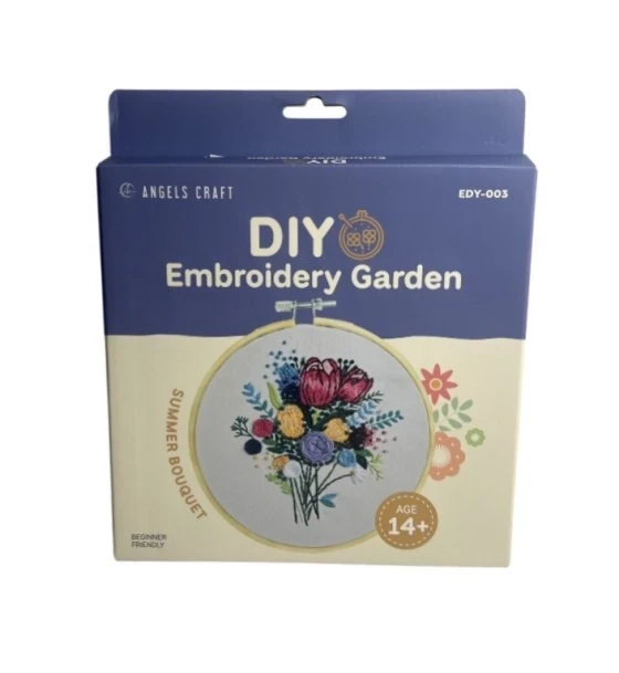DIY EMBROIDERY GARDEN