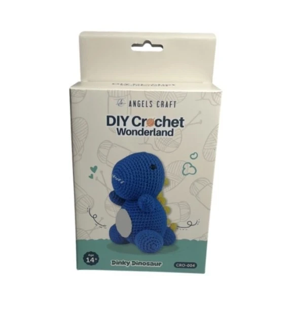 DIY CROCHET WONDERLAND DINKY DINOSAUR