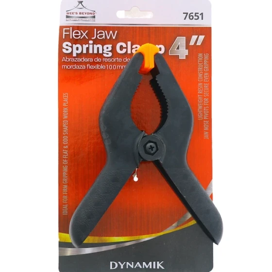 FLEX JAW SPRING CLAMP