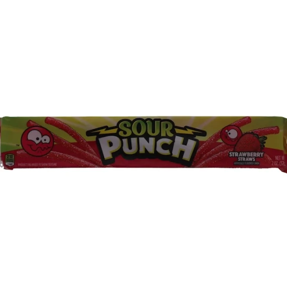 SOUR PUNCH STRAWBERRY STRAWS
