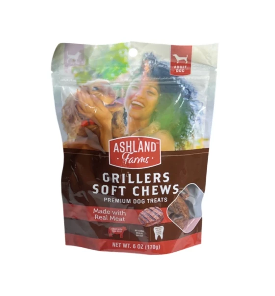 ASHLAND FARMS GRILLED SOFT CHEWS 6 OZ