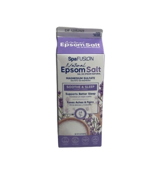 2.49 SPA FUSION NATURAL EPSOM SALT SOOTHE AND SLEEP