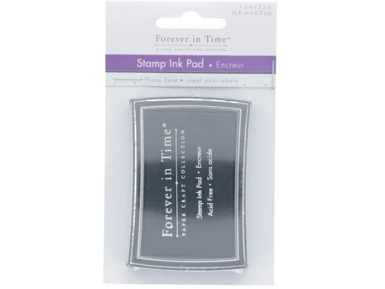 STAMP INK PAD BLACK