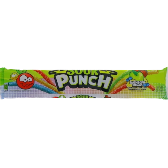 SOUR PUNCH RAINBOW STRAW