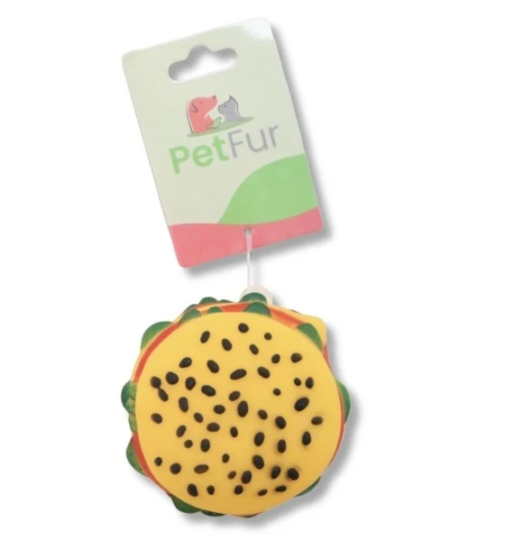 PET BURGER TOY 3 INCH