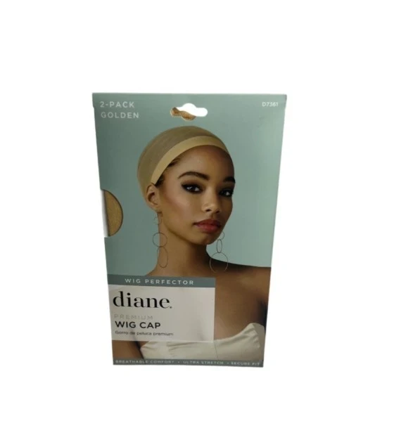 DIANE PREMIUM WIG CAP 2 PACK GOLDEN