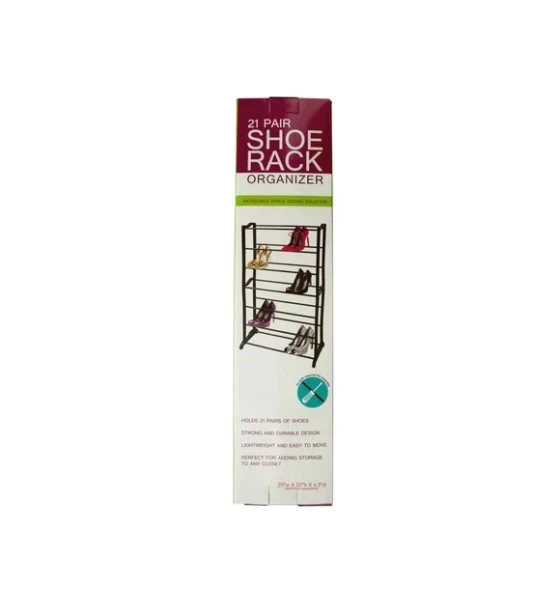 SHOE RACK ORGANIZER 21 PAIR