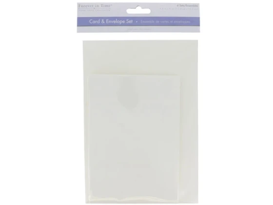 4.5x6 Cards Envelopes Cream