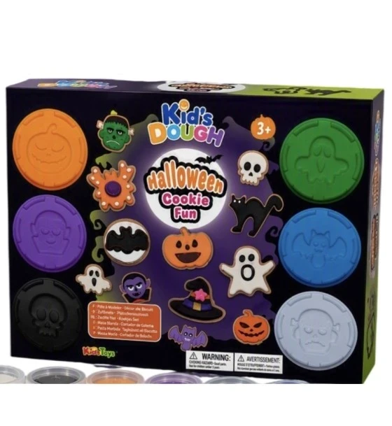 KIDS DOUGH HALLOWEEN COOKIE FUN