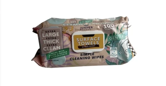 JUNIPER CITRUS SURFACE TOWELS 100 COUNT