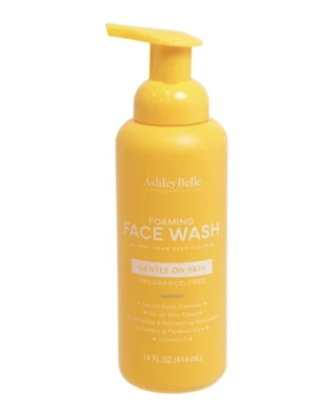 2.49 ASHLEY BELLE FOAMING FACE WASH GENTLE ON SKIN 14 FL OZ