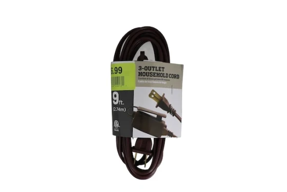 3 OUTLET HOUSEHOLD CORD