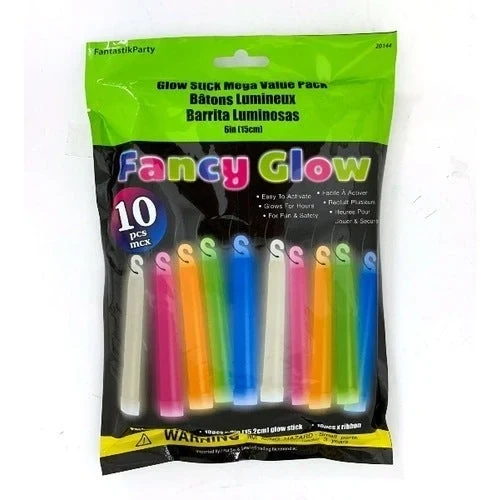 GLOW STICK MEGA VALUE 10 PACK