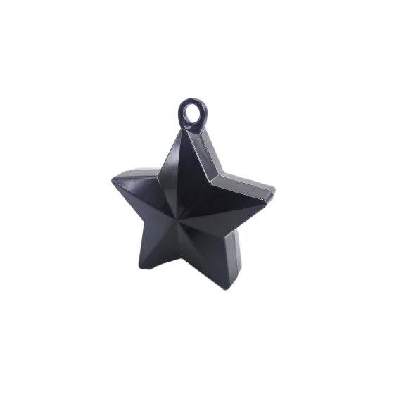 BLACK STAR BRIGHT FOIL BALLOON WEIGHT