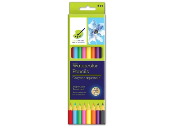 WATERCOLOR PENCILS 8 PACK