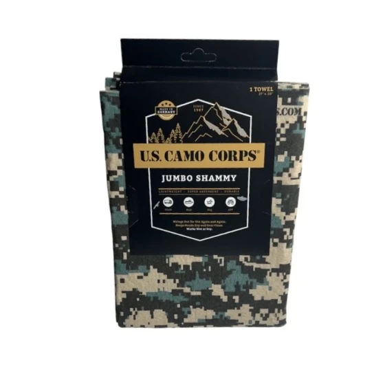 US CAMO CORPS JUMBO SHAMMY