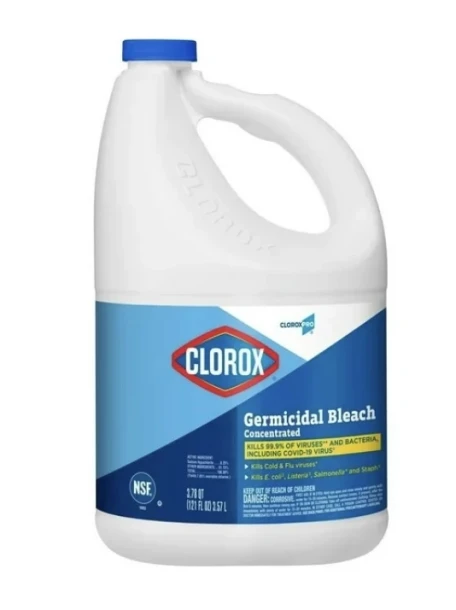 CLOROX BLEACH GERMICIDAL 3.78 QT
