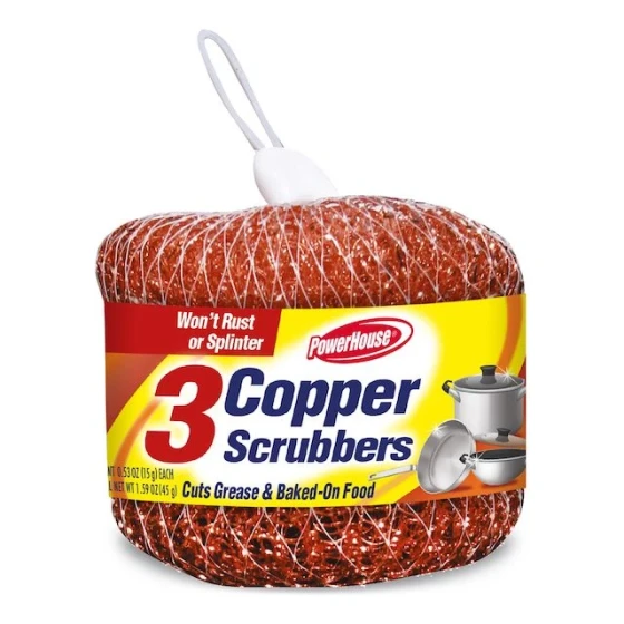 COPPER SCRUBBERS 3 PACK ddd