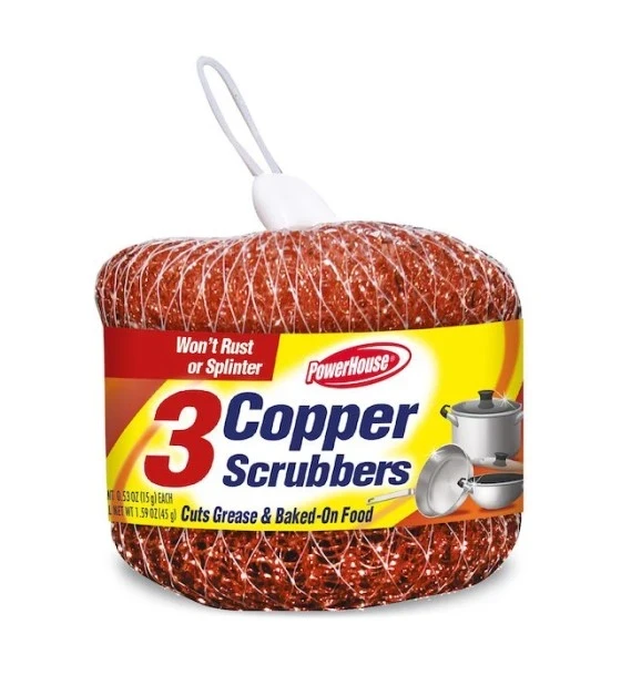 COPPER SCRUBBERS 3 PACK  ddd