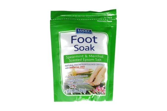 SPEARMINT AND MENTHOL FOOT SOAK