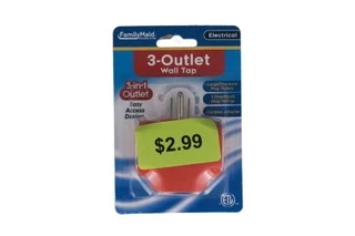 3 OUTLET WALL TAP