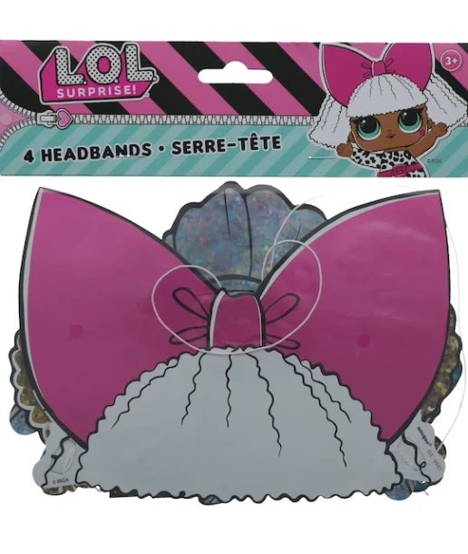 LOL HEADBANDS 4 PACK XXX