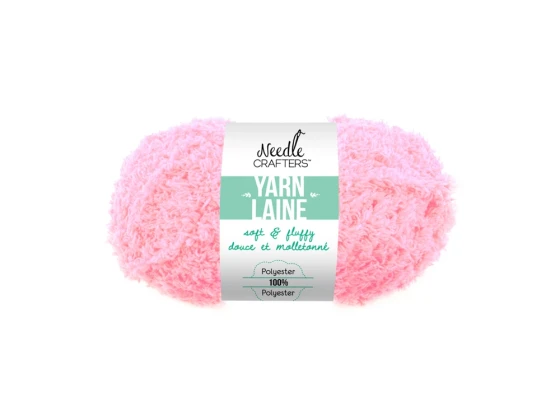 BABY PINK YARN SOFTNFLUFFY