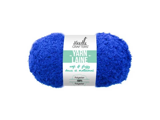 ROYAL BLUE SOFTNFLUFFY YARN