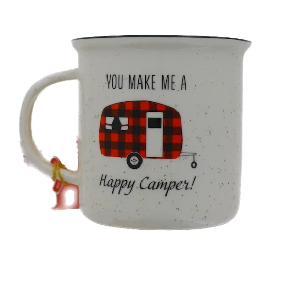 HAPPY CAMPER CANDLE IN MUG