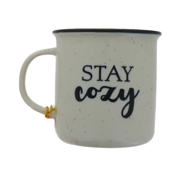 STAY COZY CANDLE IN MUG