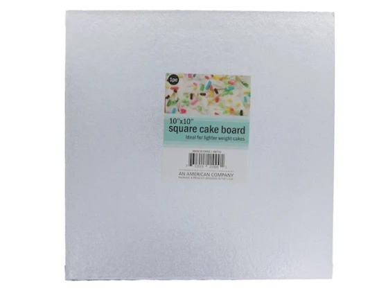 CAKE BOARD 10IN SQUARE