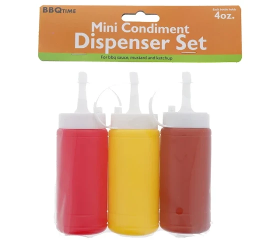 MINI CONDIMENT DISPENSER SET