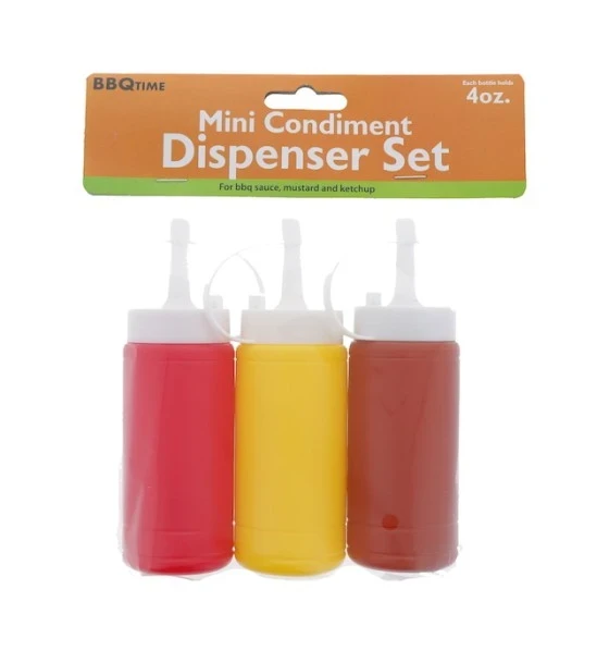 MINI CONDIMENT DISPENSER SET