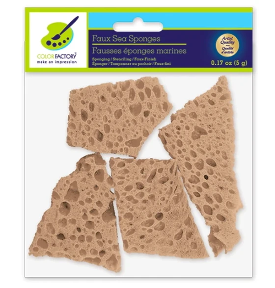 FAUX SEA SPONGE 4 PACK