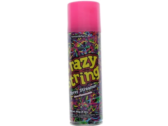 CRAZY STRING SPRAY 3 OZ ASST