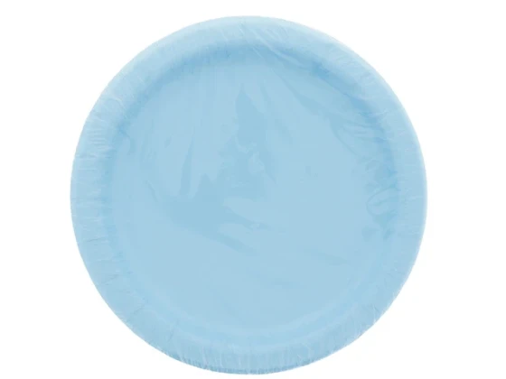 Baby Blue 7 Inch Dessert Plates 20 Count