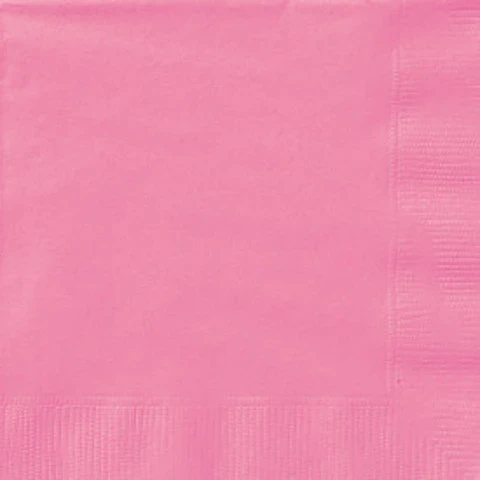 HOT PINK LUNCHEON NAPKINS