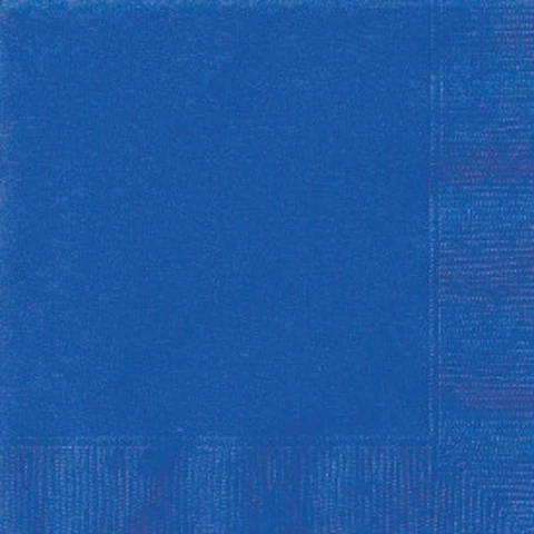 ROYAL BLUE LUNCHEON NAPKINS