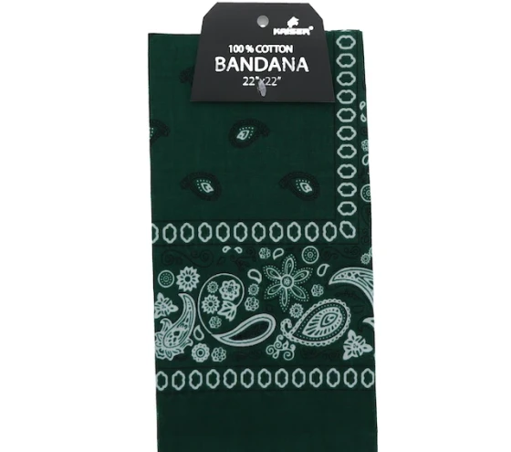 GREEN BANDANA