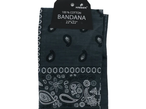 GREY BANDANA