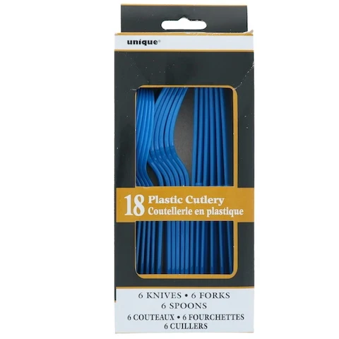CUTLERY BLUE