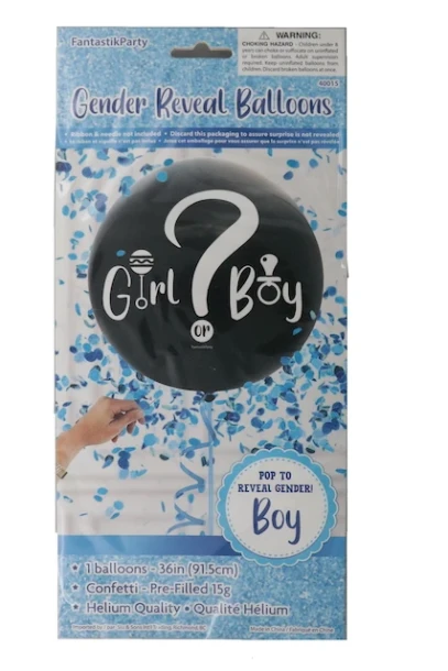 BOY GENDER REVEAL BALLOON