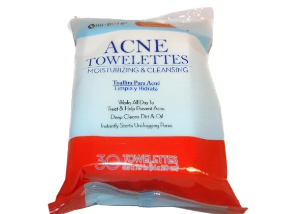 ACNE TOWELETTES 25CT 5.5X7.9IN