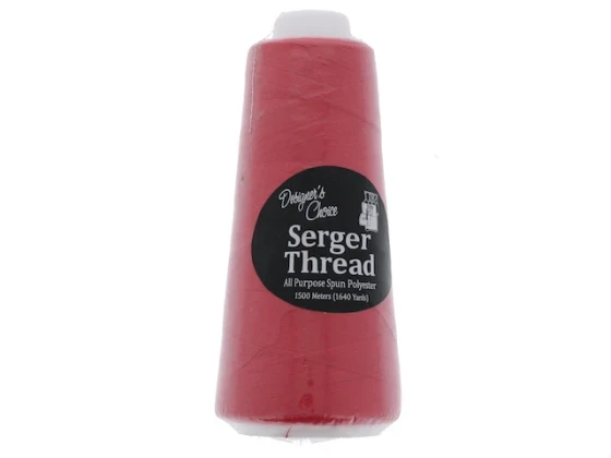 Red Serger All Purpose Thread