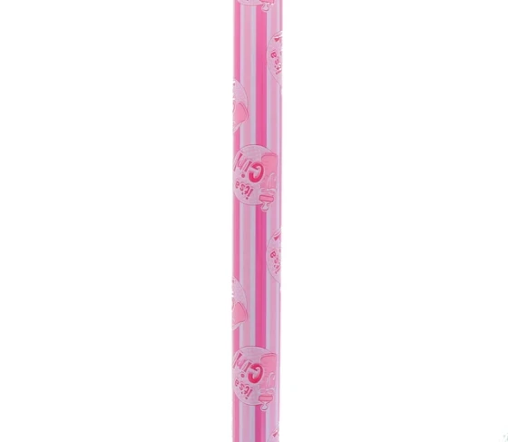 ITS A GIRL GIFT WRAP 76.2 CM X 1.52 M
