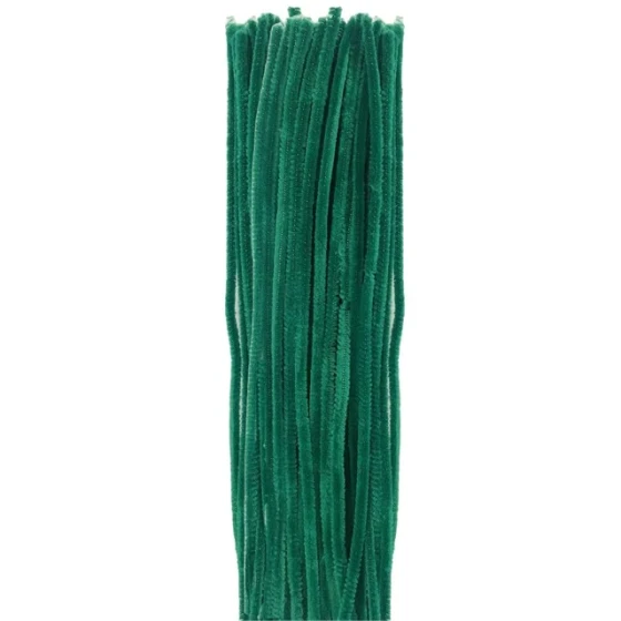 GREEN CHENILLE STEM